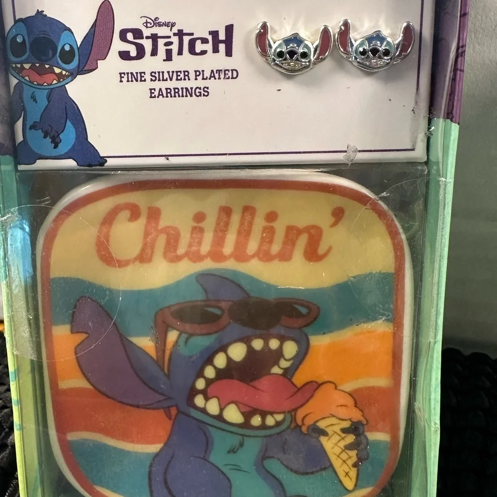 🆕Disney Stitch Jewelry Sets Bundle